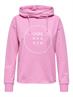 JDYGAMMA L/S HOOD SWEAT JRS DIA rosebloom