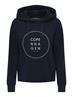 JDYGAMMA L/S HOOD SWEAT JRS DIA sky captain