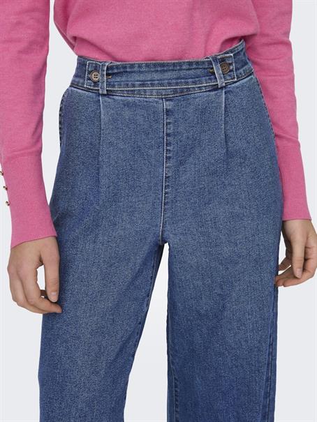 JDYGEGGO HW WIDE JEANS DNM NOOS medium blue denim