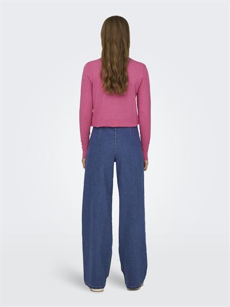 JDYGEGGO HW WIDE JEANS DNM NOOS medium blue denim