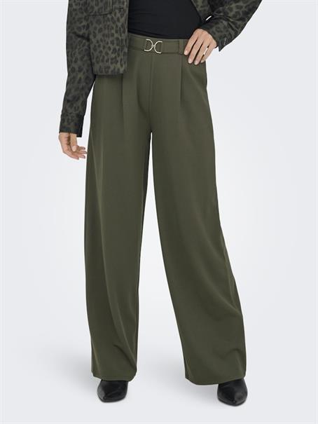 JDYGEGGO LIFE BELT PANT JRS NOOS black olive
