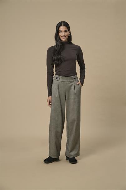 JDYGEGGO MIA LONG CHECK PANT JRS NOOS cobblestone1