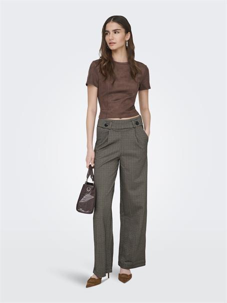 JDYGEGGO MIA LONG CHECK PANT JRS NOOS cobblestone1