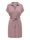 JDYHAZEL S/S MODAL BELT DRESS JRS woodrose