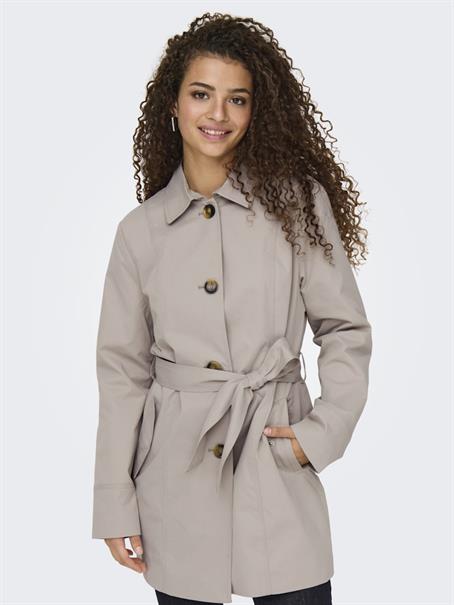 JDYISADORA LIFE TRENCHCOAT OTW HAB NOOS chateau gray