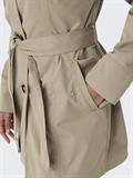 JDYISADORA LIFE TRENCHCOAT OTW HAB NOOS weathered teak
