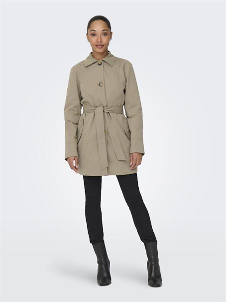 JDYISADORA LIFE TRENCHCOAT OTW HAB NOOS weathered teak