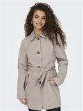 JDYISADORA TRENCHCOAT OTW HAB NOOS chateau gray