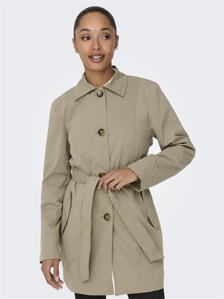 JDYISADORA TRENCHCOAT OTW HAB NOOS weathered teak