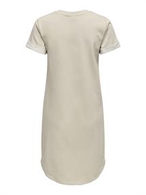 JDYIVY S/S DRESS JRS NOOS chateau gray