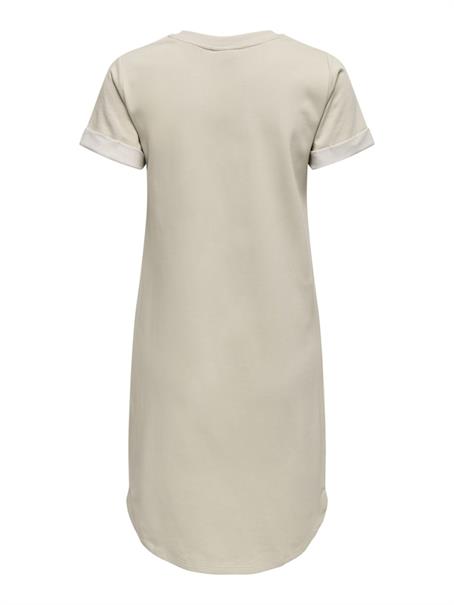 JDYIVY S/S DRESS JRS NOOS chateau gray