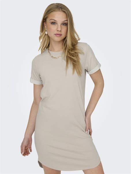 JDYIVY S/S DRESS JRS NOOS chateau gray