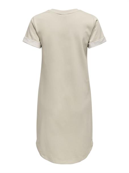 JDYIVY S/S DRESS JRS NOOS chateau gray