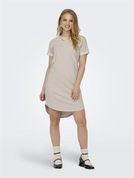 JDYIVY S/S DRESS JRS NOOS chateau gray