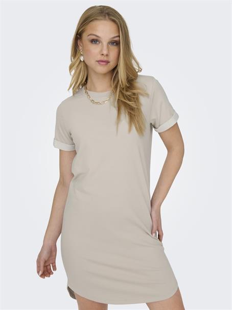 JDYIVY S/S DRESS JRS NOOS chateau gray