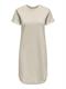 JDYIVY S/S DRESS JRS NOOS chateau gray