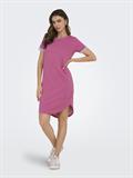 JDYIVY S/S DRESS JRS NOOS ibis rose