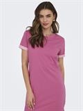 JDYIVY S/S DRESS JRS NOOS ibis rose
