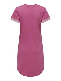 JDYIVY S/S DRESS JRS NOOS ibis rose