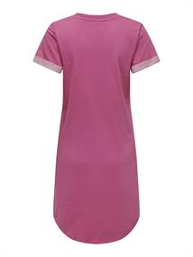 JDYIVY S/S DRESS JRS NOOS ibis rose