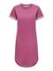 JDYIVY S/S DRESS JRS NOOS ibis rose