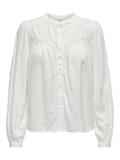 JDYJADE LIFE L/S DOBBY LACE SHIRT WVN cloud dancer