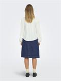JDYJADE LIFE L/S DOBBY LACE SHIRT WVN cloud dancer