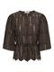 JDYJOJO 3/4 ANGLAISE SHIRT WVN chocolate brown