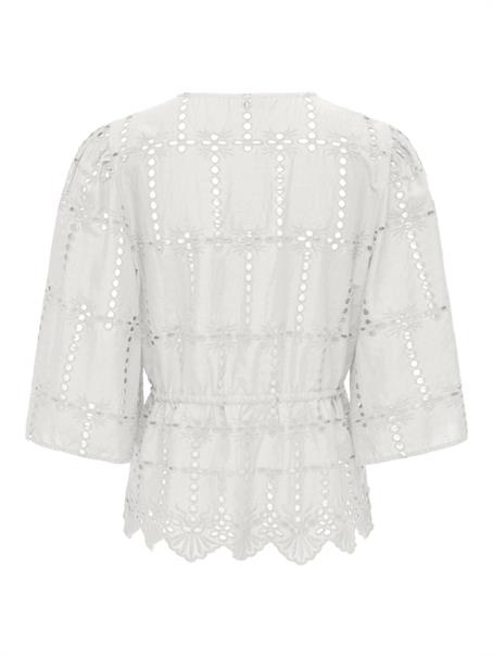 JDYJOJO 3/4 ANGLAISE SHIRT WVN cloud dancer
