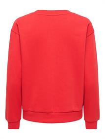 JDYJOLLY PARIS L/S SWEAT JRS DIA mars red