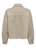 JDYJULLE L/S FAKE SUEDE SHIRT JRS NOOS oxford tan