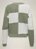 JDYJUSTY L/S MIX STRUC PULLOVER KNT NOOS sea spray