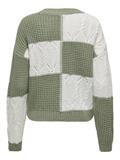 JDYJUSTY L/S MIX STRUC PULLOVER KNT NOOS sea spray