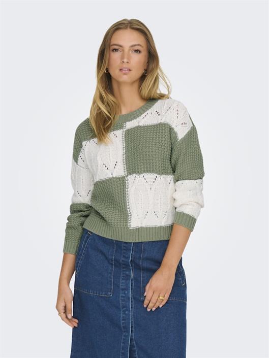 jdyjusty-l-s-mix-struc-pullover-knt-noos-sea-spray