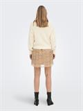 JDYJUSTY L/S SHORT CARDIGAN KNT NOOS eggnog