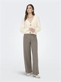 JDYJUSTY L/S SHORT CARDIGAN KNT NOOS eggnog