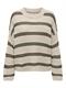 JDYJUSTY L/S STRIPE PULLOVER KNT NOOS eggnog1