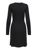 JDYKATE L/S O-NECK DRESS KNT black