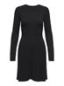 JDYKATE L/S O-NECK DRESS KNT black