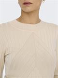JDYKATE L/S PULLOVER KNT sandshell