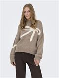 JDYKILIAN L/S HN JACQUARD PULLOVER KNT fossil