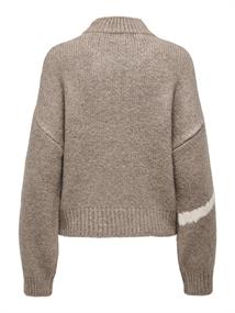 JDYKILIAN L/S HN JACQUARD PULLOVER KNT fossil
