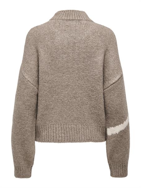JDYKILIAN L/S HN JACQUARD PULLOVER KNT fossil
