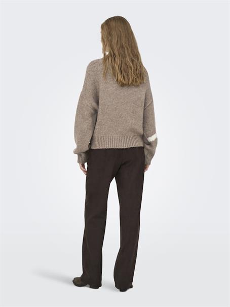 JDYKILIAN L/S HN JACQUARD PULLOVER KNT fossil