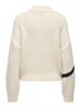 JDYKILIAN L/S HN JACQUARD PULLOVER KNT whitecap gray