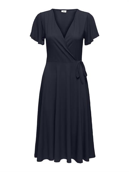 JDYKIRKBY S/S WRAP DRESS JRS sky captain
