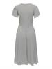 JDYKIRKBY S/S WRAP DRESS JRS tapioca