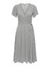 JDYKIRKBY S/S WRAP DRESS JRS tapioca