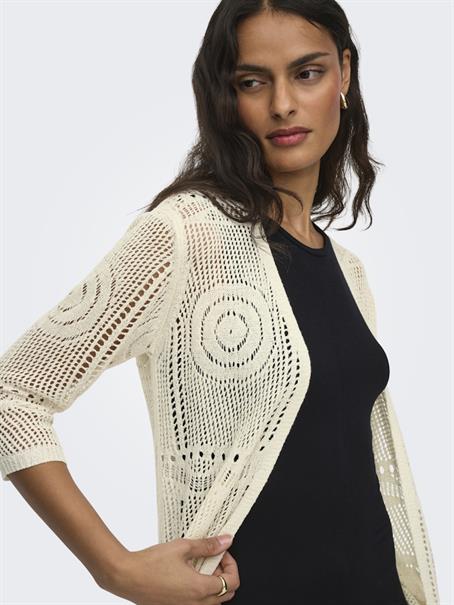 JDYKOFI 3/4 KIMONO KNT NOOS eggnog