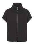 JDYLEA S/L HN 2WAY ZIP VEST KNT NOOS chocolate torte